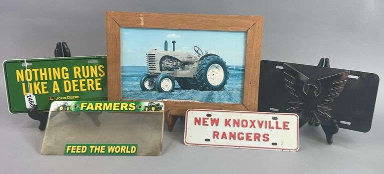 John Deere License Plate, New Knoxville Sign Miscellaneous Pictures image