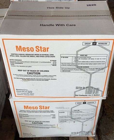 Two Cases of Four Gallons Meso Star Herbacide image