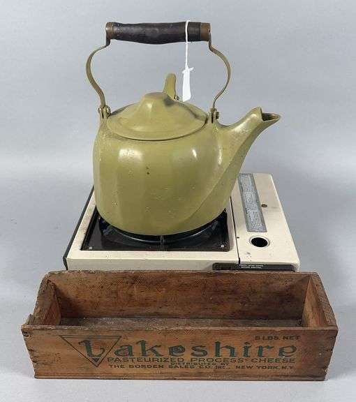 WagnerWare Kettle, Lakeshire Cheese Box & Iwatani Burner image
