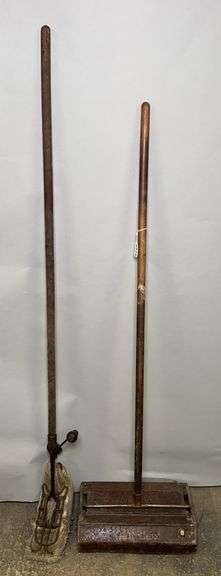 Vintage Bissels Sweeper and Mop image