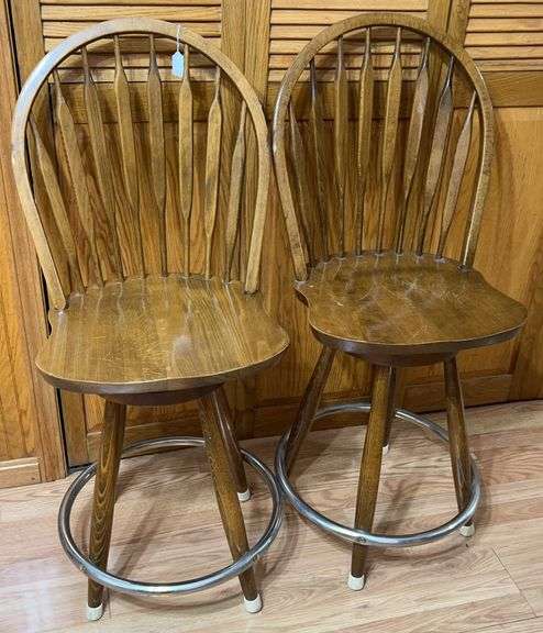 2 Swivel Bar Stools image