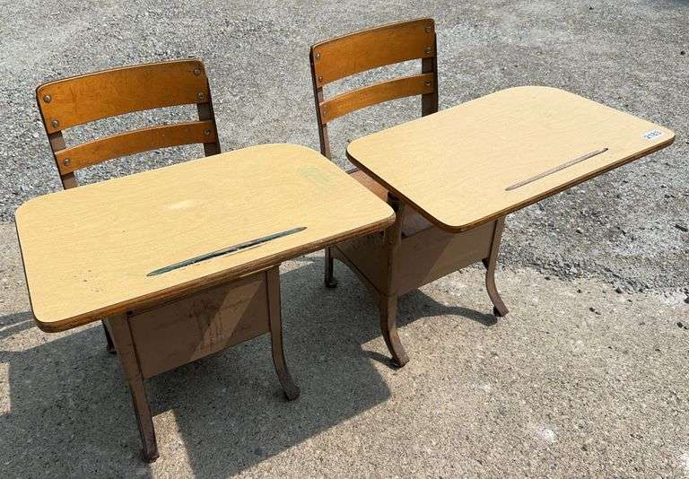 Old School Desks image