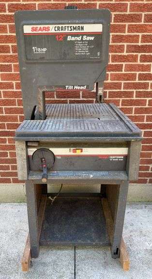 Sears/Craftsman 12”  1 1/8 HP Band Saw image