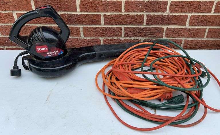 Torro Leaf Blower & Cords image