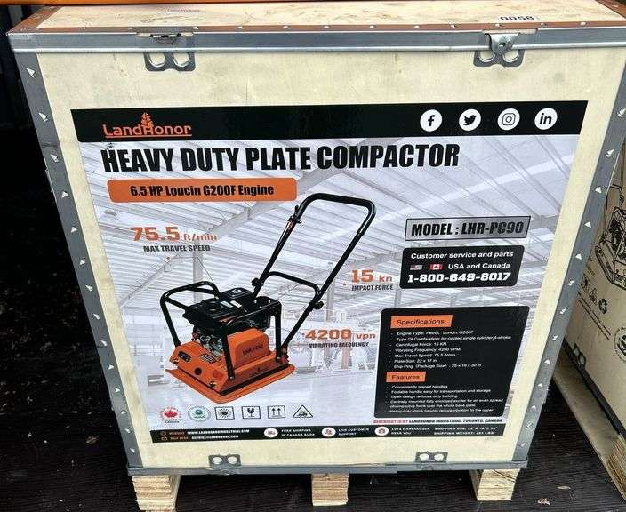 Heavy Duty Plate Compactor image