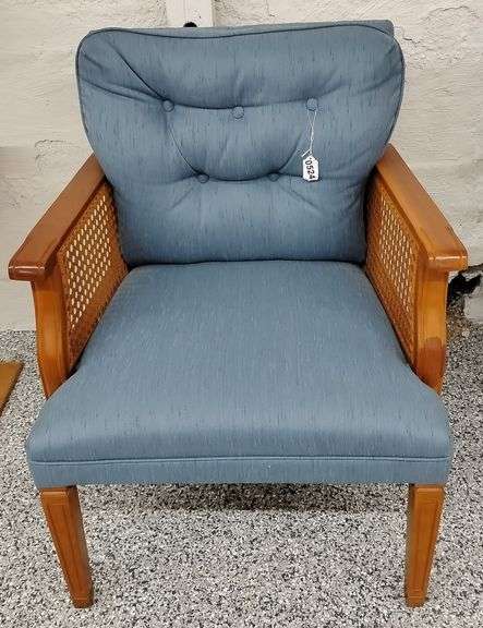 Blue Padded Chair image
