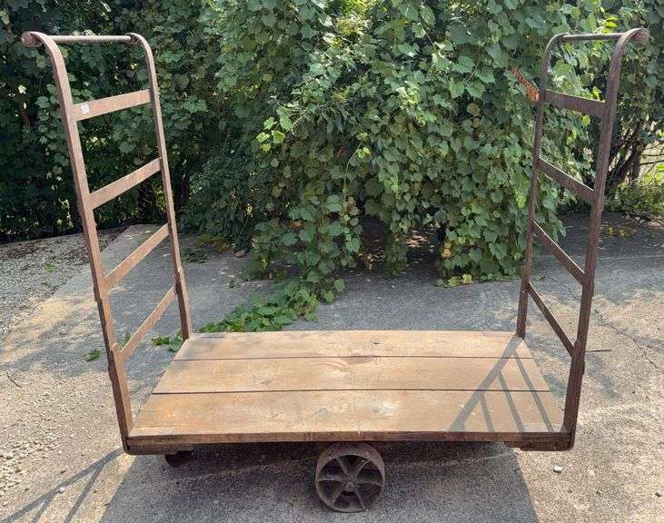 Heavy-Duty Vintage Roller Cart image
