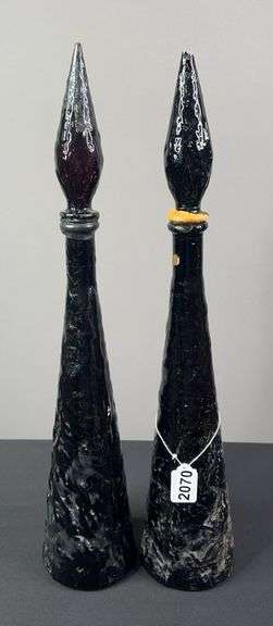 2 Amethyst Decanters image