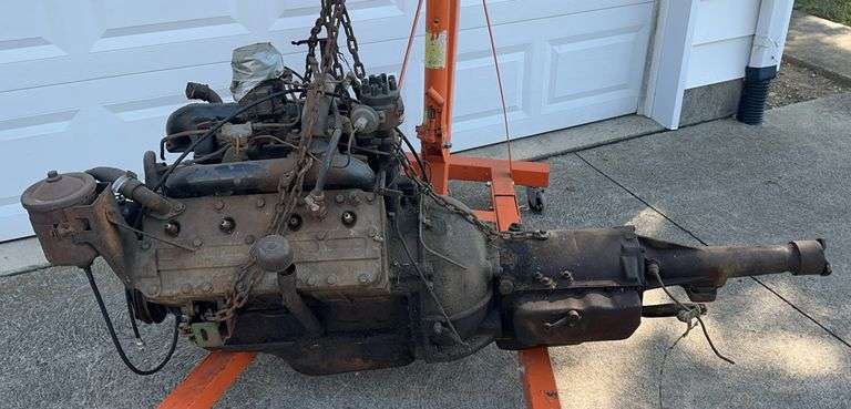 Cadillac 346 Flathead Engine with Hydramatic Transmission image