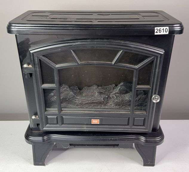 Red Stone Fire Pit Electric Space Heater image