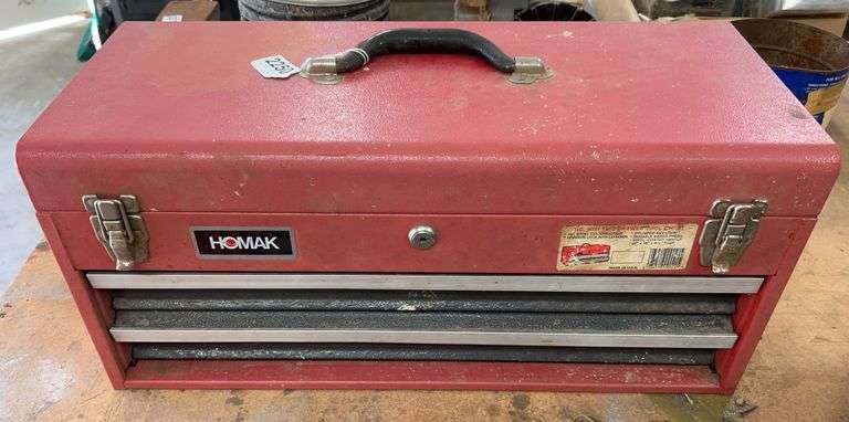 Homak Tool Box & Contents image