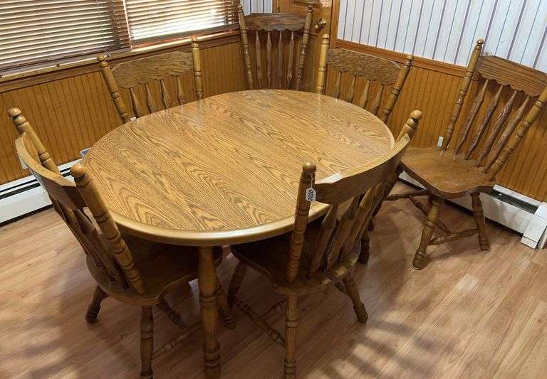 Dinette Set with 6 Chairs image