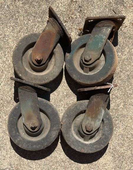 (4) Heavy Duty Caster Wheels image