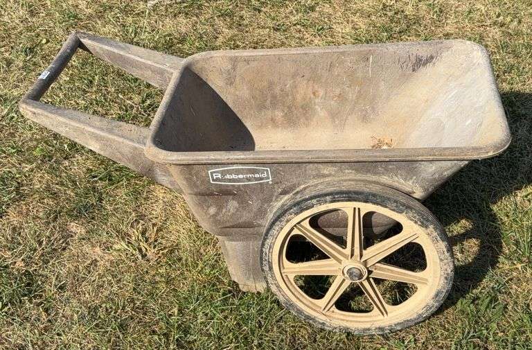 Rubbermaid Wheel Barrel image