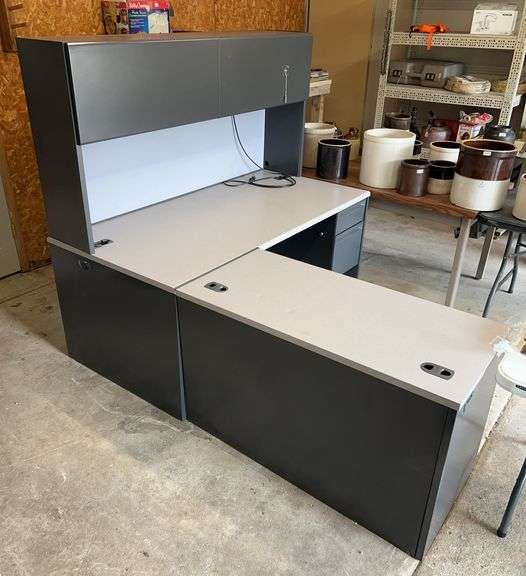 Large L Shaped Office Desk image
