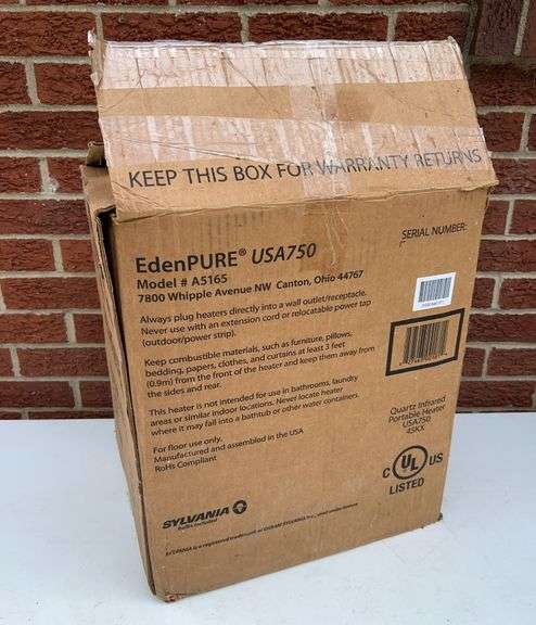 Edenpure Portable Heater USA 750 image