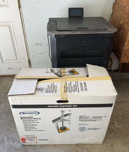 Grand Teton Mr Heater Corn Stove & Chimney Attachment Kit image