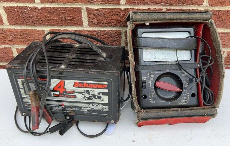 Volt Meter and Battery Charger image
