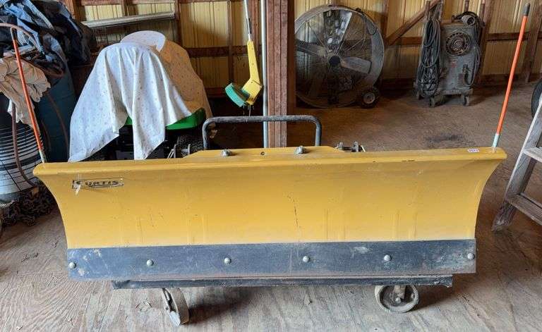 Curtis 6’ Snow Plow with Cart image