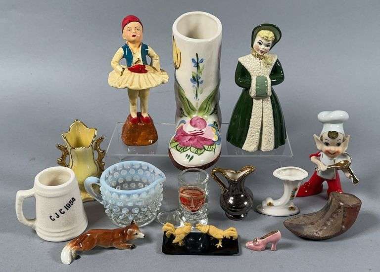 Porcelain Figurines and Assorted Collectibles image
