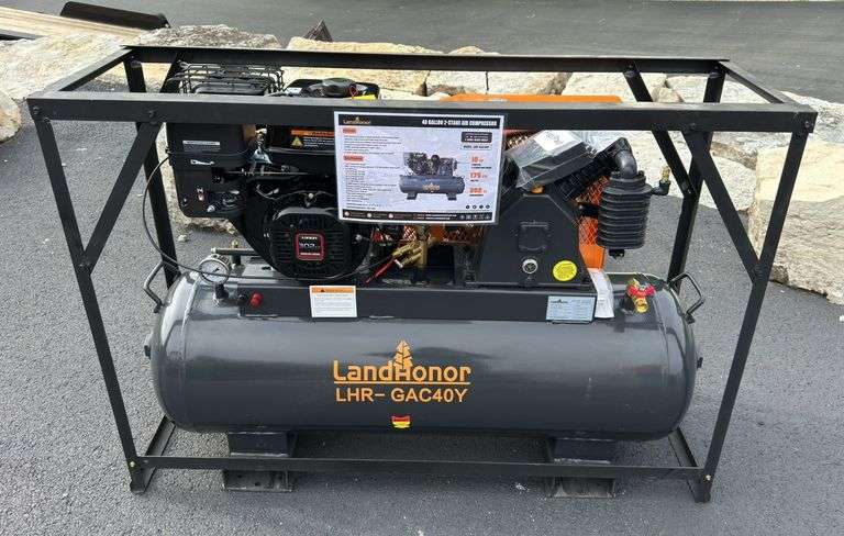 40 Gallon 2-Stage Truck Mounted Air Compressor image