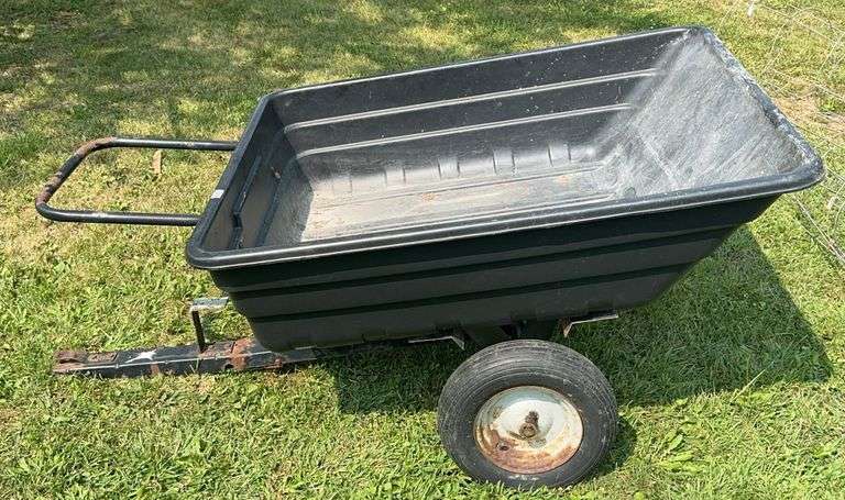 Wheel Barrow Style Dump Trailer image