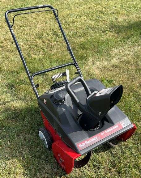 Yard Machine 21” Snowblower image