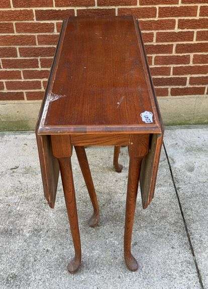 Gate Leg Drop Leaf Wooden Table image