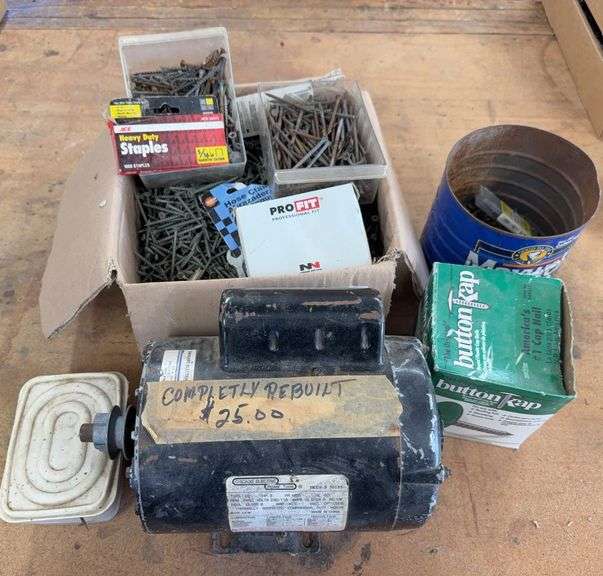 Fasteners & Rebuilt Electric Motor image