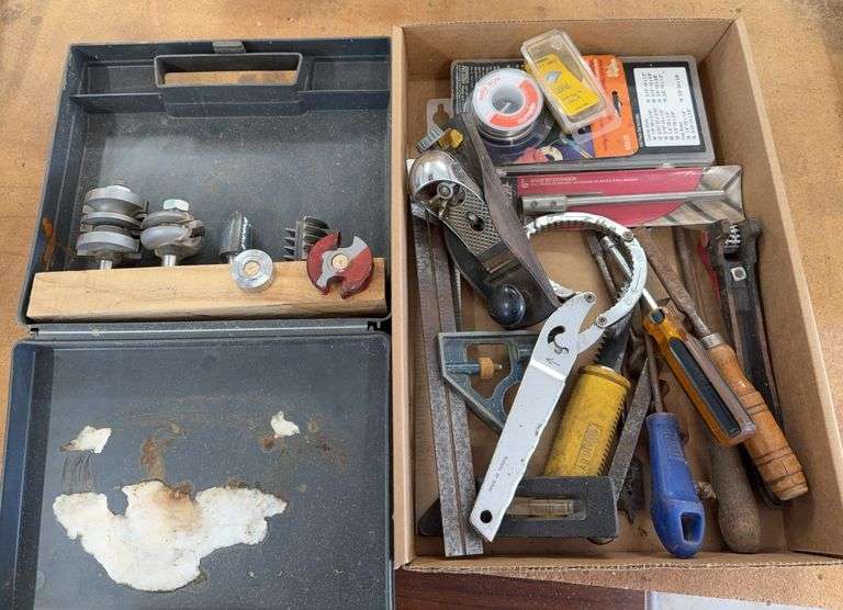 Router Bits, Plane, & Hand Tools image