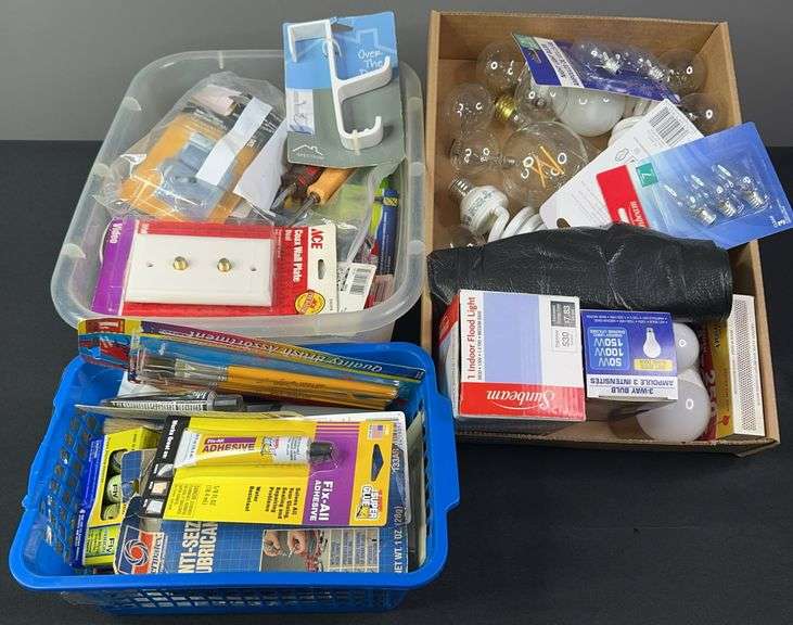 Lightbulbs and Random Household Fix-it Items image