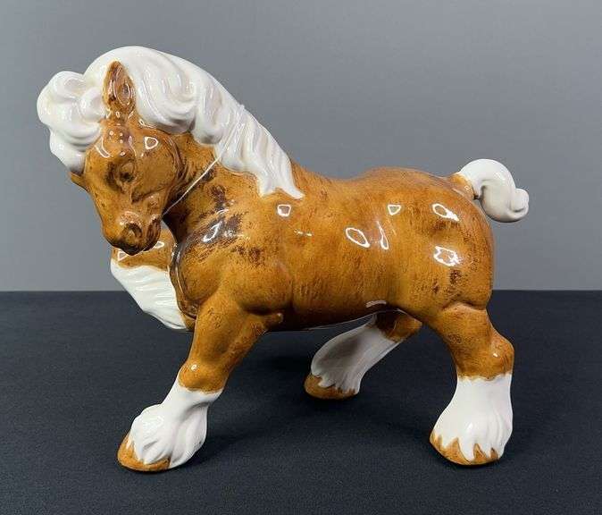 Porcelain Horse Figurine image