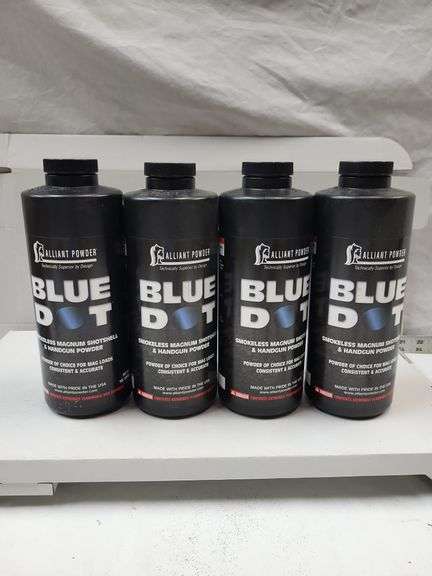 4 Alliant Powder Blue Dot Smokeless Magnum Shotshell & Handgun Powder image