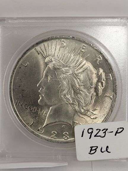1923-P BU Peace Silver Dollar image