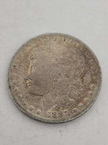 1887 Morgan Silver Dollar image
