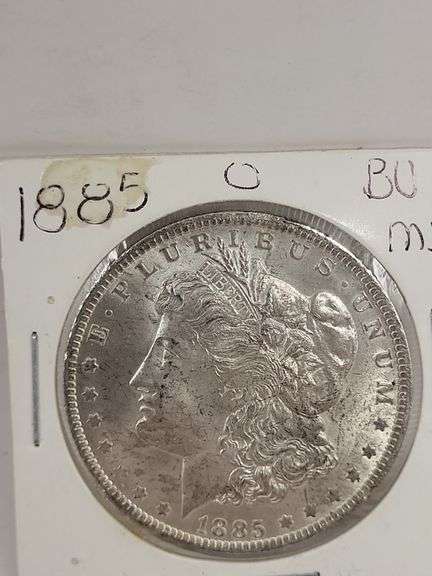 1885 O BU MS Morgan Silver Dollar image