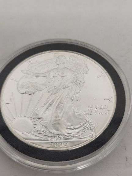 2009 AMERICAN SILVER EAGLE  BU image