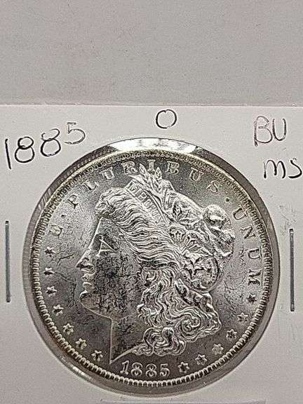 1885-O BU MS Morgan Silver Dollar image