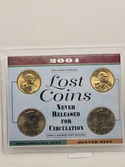 Lost Coins Never Released For Circulation Lot 2004 image