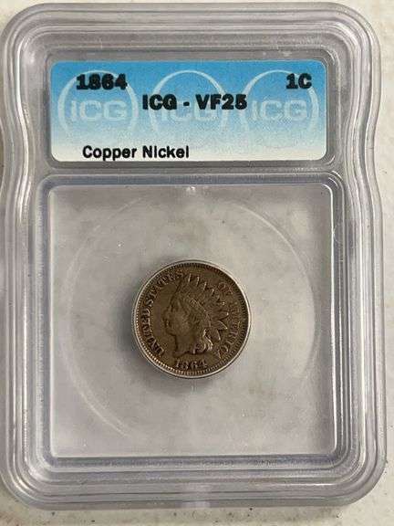 1864 Indian Head Penny VF25 image