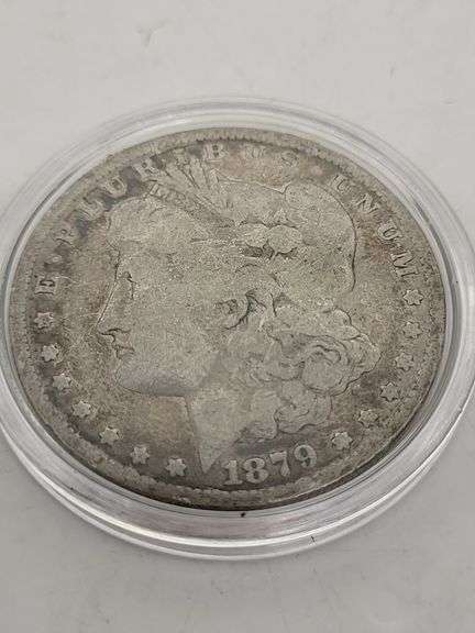 1879 Morgan Silver Coin $1 Dollar image