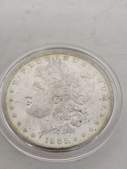 1885-O Morgan Silver Coin $1 Dollar image