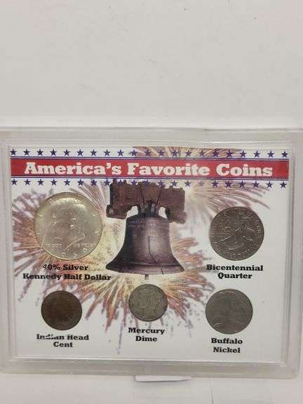 America’s Favorite Coins Collection: 1969 Kennedy Half, Mercury Dime image
