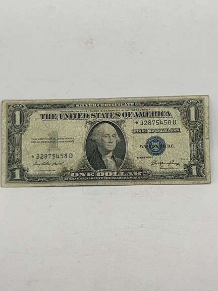 1935 Silver Certificate Star Note image