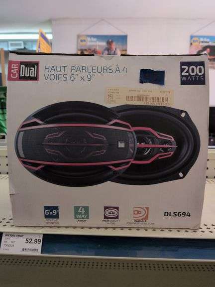 Pair of 6x9 speakers image