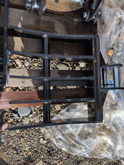 Mini excavator. rake image