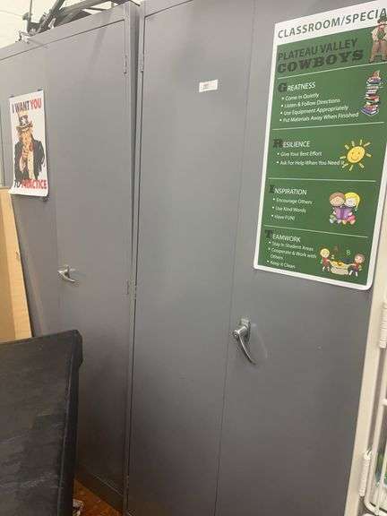 3- metal storage cabinets image