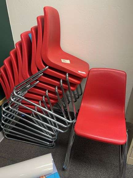 11- red chairs image