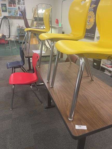 2- Tables and 7 chairs image