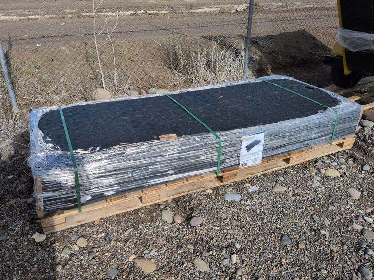 Ground protection mats 4 ft x 8 ft. Diamond plated design 15 total mats image